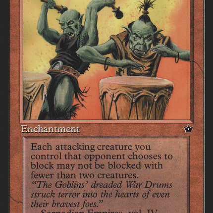 Goblin War Drums (Frazier) [Fallen Empires]