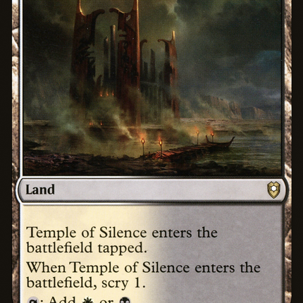 Temple of Silence [Commander Legends: Battle for Baldur's Gate]
