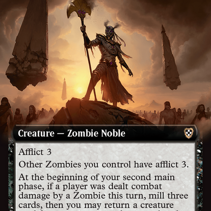 Lost Monarch of Ifnir (Extended Art) [Commander: Aetherdrift]