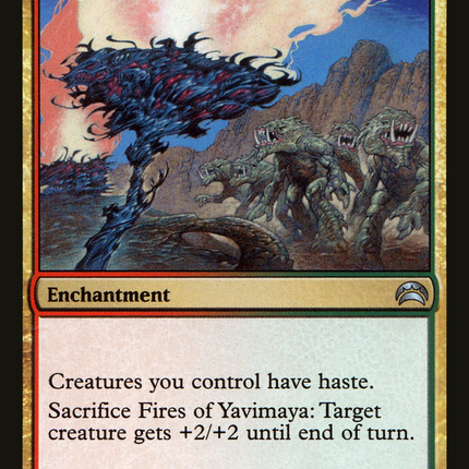 Fires of Yavimaya [Planechase 2012] Foil