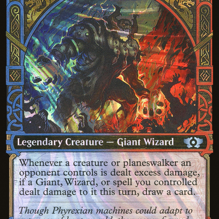 Aegar, the Freezing Flame (Showcase) [Multiverse Legends] Halo Foil