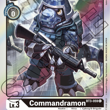 Commandramon [BT3-059] (Event Pack 1) [Release Special Booster Promos]
