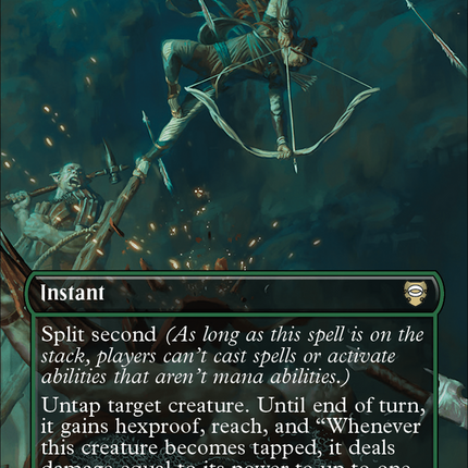 Legolas's Quick Reflexes (Borderless) [Tales of Middle-earth Commander] Surge Foil