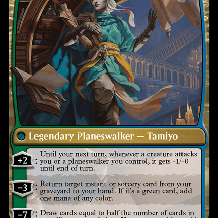 Tamiyo, Inquisitive Student // Tamiyo, Seasoned Scholar [Modern Horizons 3] Foil