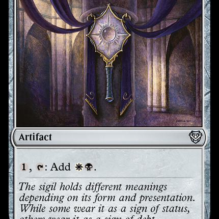 Orzhov Signet [Outlaws of Thunder Junction Commander]