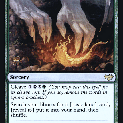 Dig Up [Innistrad: Crimson Vow Promos] Prerelease Foil