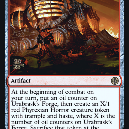 Urabrask's Forge [Phyrexia: All Will Be One Promos] Prerelease Foil