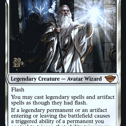 Gandalf the White [Tales of Middle-earth Promos] Prerelease Foil