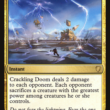 Crackling Doom [Commander 2017]