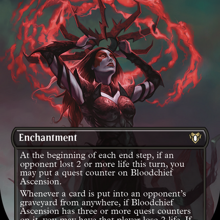 Bloodchief Ascension (Borderless) [Commander Masters]