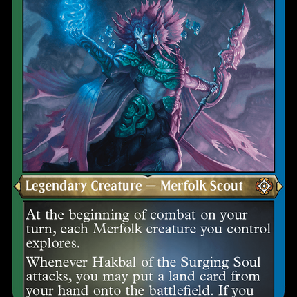 Hakbal of the Surging Soul [The Lost Caverns of Ixalan Commander] Foil