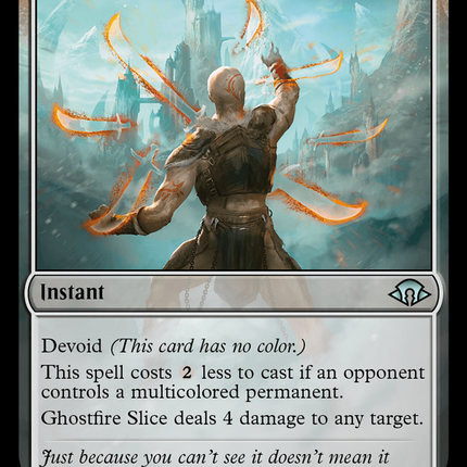 Ghostfire Slice [Modern Horizons 3] Foil