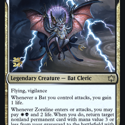 Zoraline, Cosmos Caller [Bloomburrow Promos] Prerelease Foil