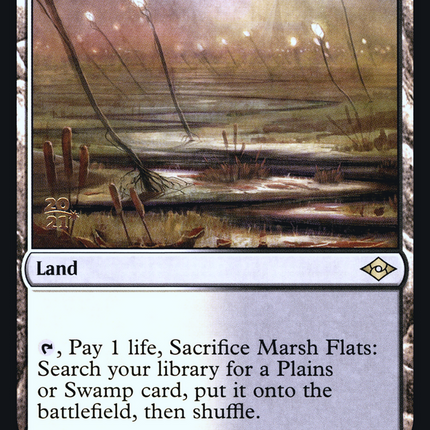Marsh Flats [Modern Horizons 2 Promos] Prerelease Foil