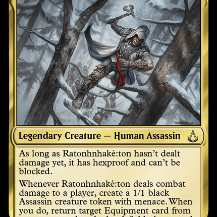Ratonhnhaké꞉ton [Assassin's Creed] Foil