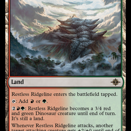 Restless Ridgeline [The Lost Caverns of Ixalan Promos]