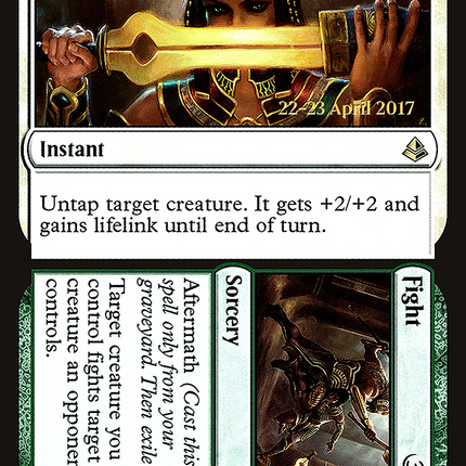 Prepare // Fight [Amonkhet Promos] Prerelease Foil