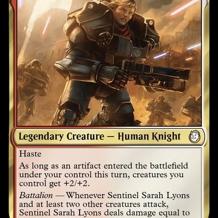 Sentinel Sarah Lyons [Fallout] Surge Foil