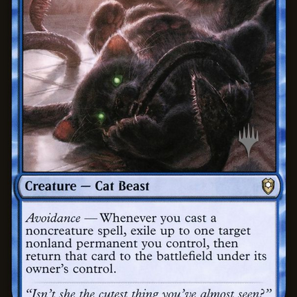 Displacer Kitten (stamped) [Battle for Baldur's Gate Promos]