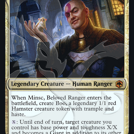 Minsc, Beloved Ranger [Adventures in the Forgotten Realms Promos] Foil