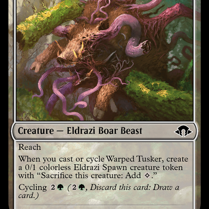 Warped Tusker [Modern Horizons 3] Foil