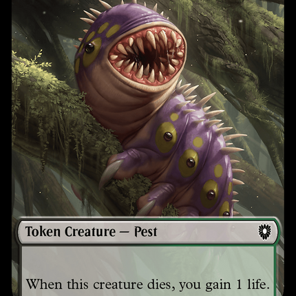 Pest [Bloomburrow Commander Tokens] Foil