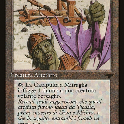 Grapeshot Catapult - Catapulta a Mitraglia  [Rinascimento]