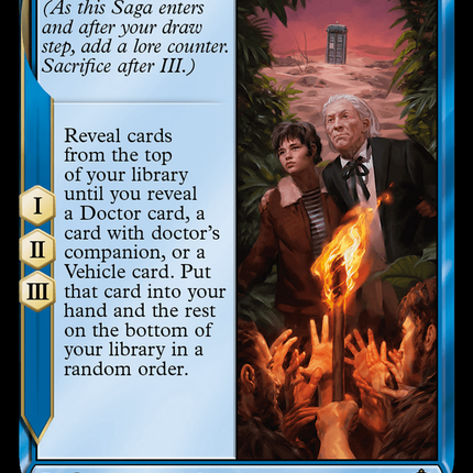 An Unearthly Child [Doctor Who] Surge Foil