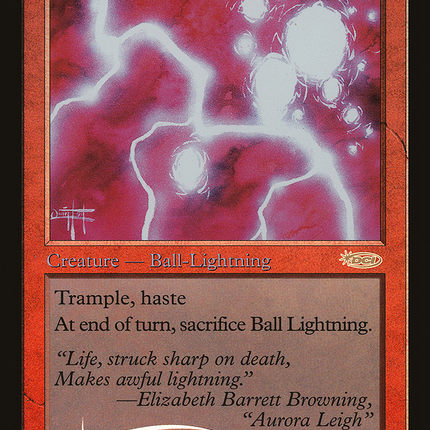 Ball Lightning [Judge Gift Cards 2001] Foil