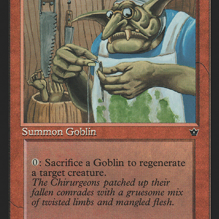Goblin Chirurgeon (Gelon) [Fallen Empires]