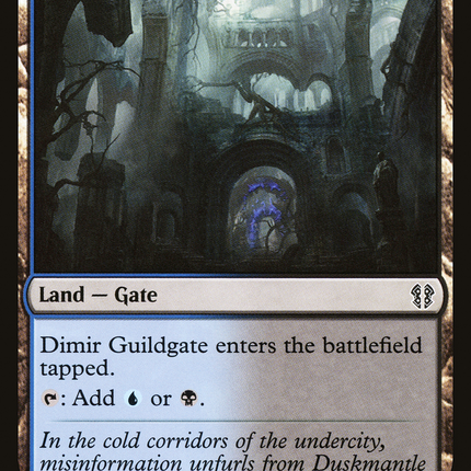 Dimir Guildgate [Zendikar Rising Commander]