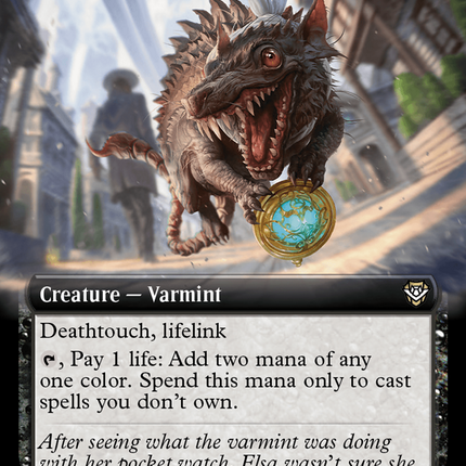 Thieving Varmint (Extended Art) [Outlaws of Thunder Junction Commander]