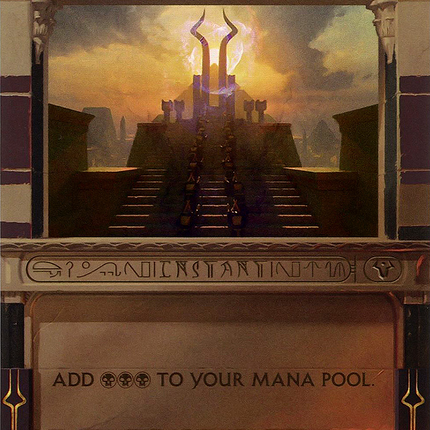 Dark Ritual (Borderless) [Amonkhet Invocations] Foil