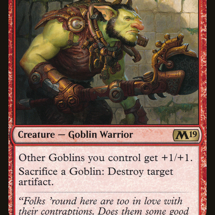Goblin Trashmaster [Core Set 2019]