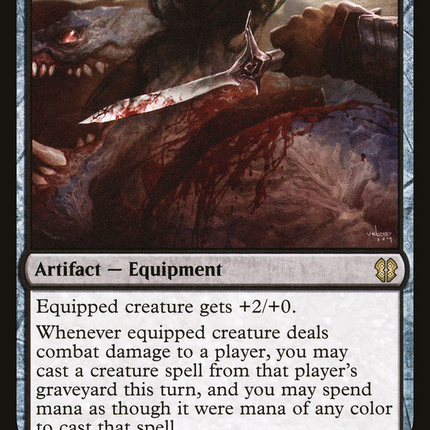 Whispersteel Dagger [Zendikar Rising Commander]