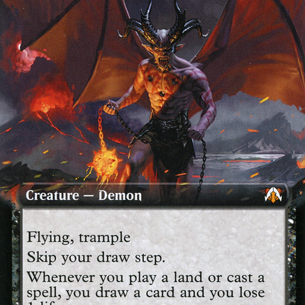 Infernal Sovereign (Extended Art) [March of the Machine Commander]