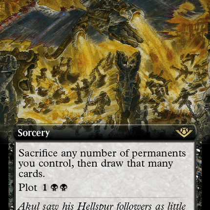 Pitiless Carnage (Extended Art) [Outlaws of Thunder Junction] Foil