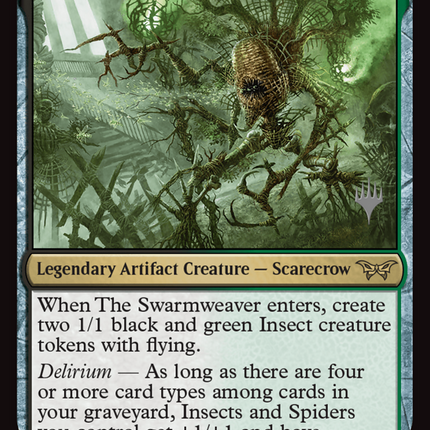 The Swarmweaver [Duskmourn: House of Horror Promos] Foil