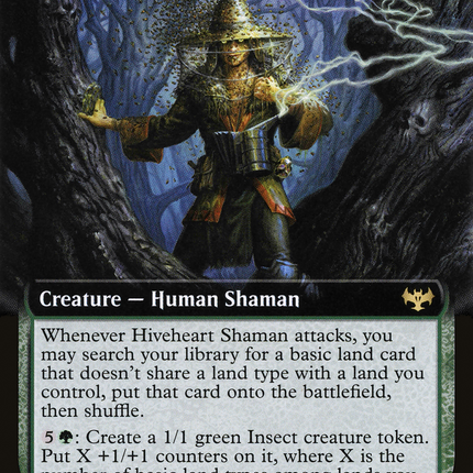 Hiveheart Shaman (Extended Art) [Innistrad: Crimson Vow]