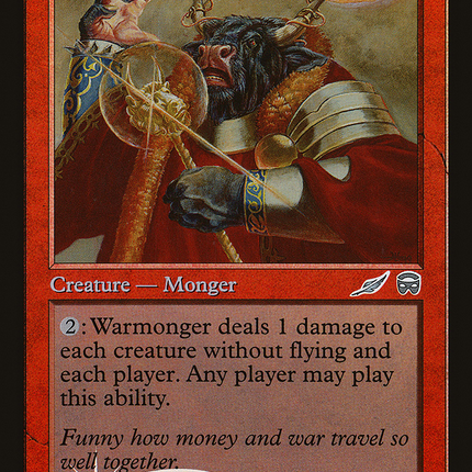 Warmonger [Media Inserts] Foil
