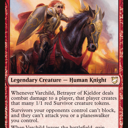 Varchild, Betrayer of Kjeldor [The List]