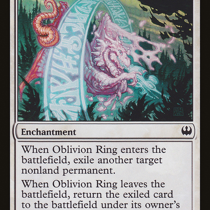 Oblivion Ring [Duel Decks: Knights vs. Dragons]