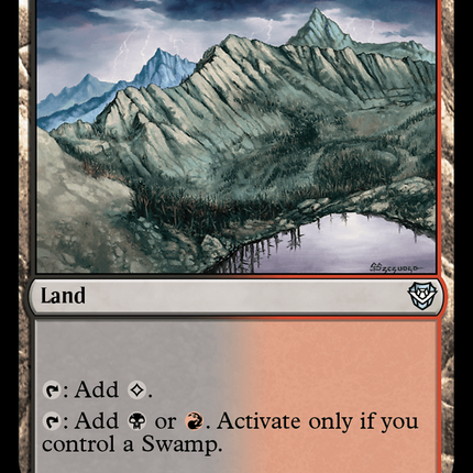 Tainted Peak [Outlaws of Thunder Junction Commander]