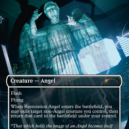 Restoration Angel (Borderless) [Secret Lair Drop]