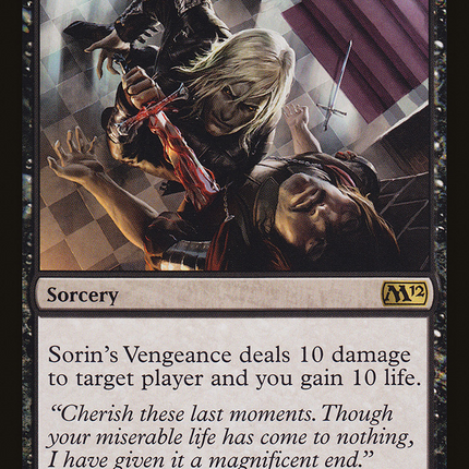 Sorin's Vengeance [Magic 2012]