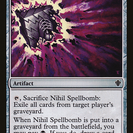 Nihil Spellbomb [Commander 2013]