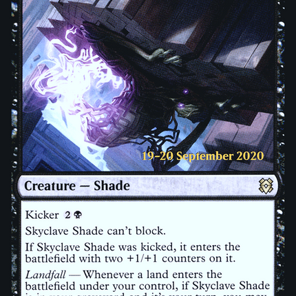 Skyclave Shade [Zendikar Rising Promos] Prerelease Foil