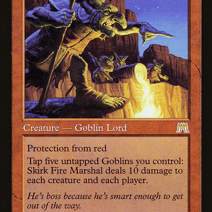 Skirk Fire Marshal (Retro) [The List]