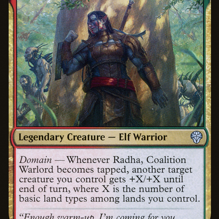 Radha, Coalition Warlord [Dominaria United]