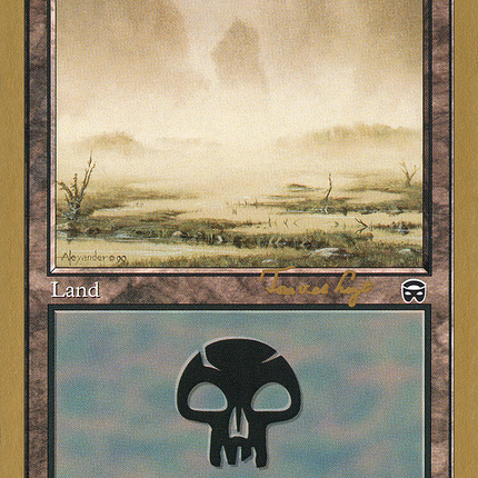 Swamp (TVDL341) [World Championship Decks 2001]